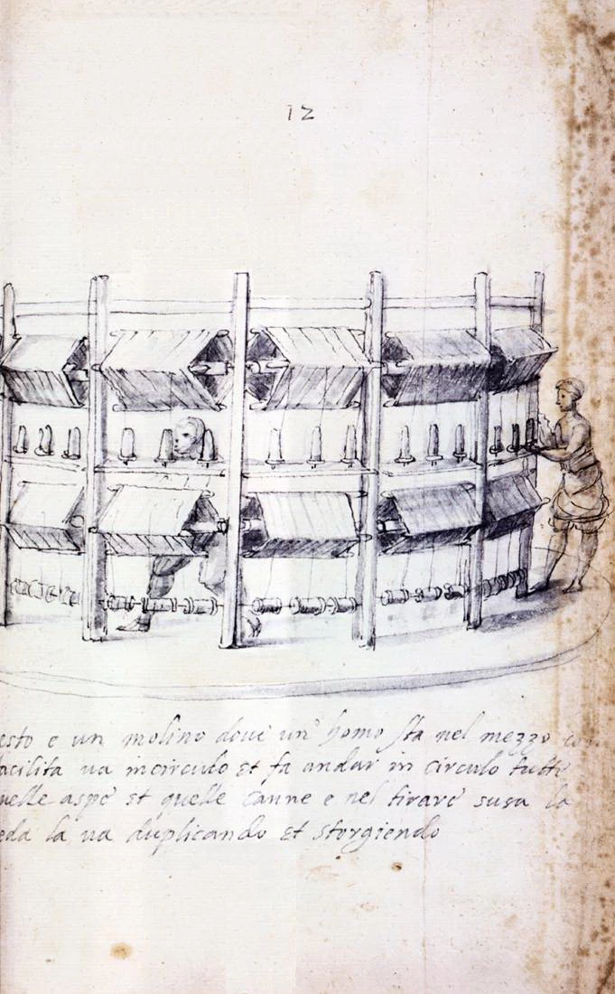 Trattato sulla cultura e la fabbricazione della seta (Serie di tredici disegni, n. 12) - Museum of Fine Arts, Boston